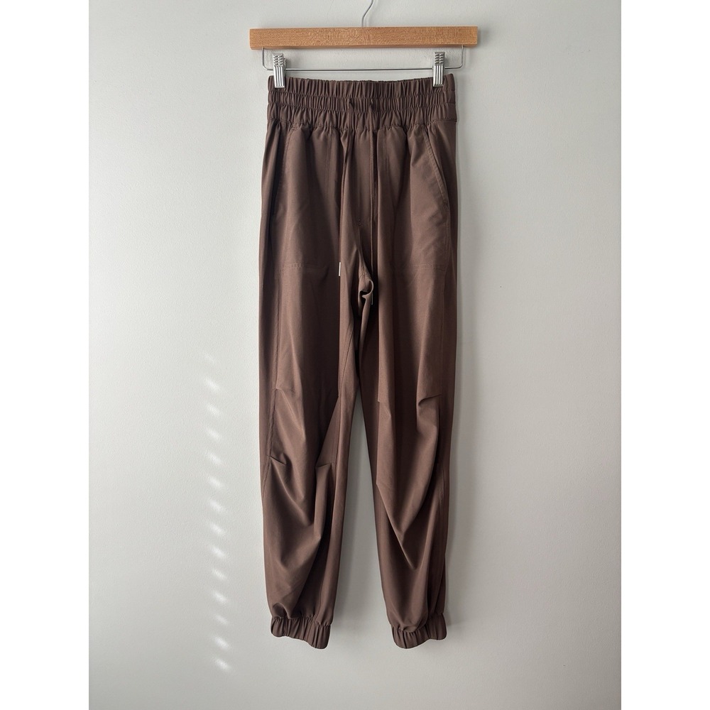 Abercrombie & Fitch Joggers Pants Women's Drawstring‎ Brown Size XS Athleisure